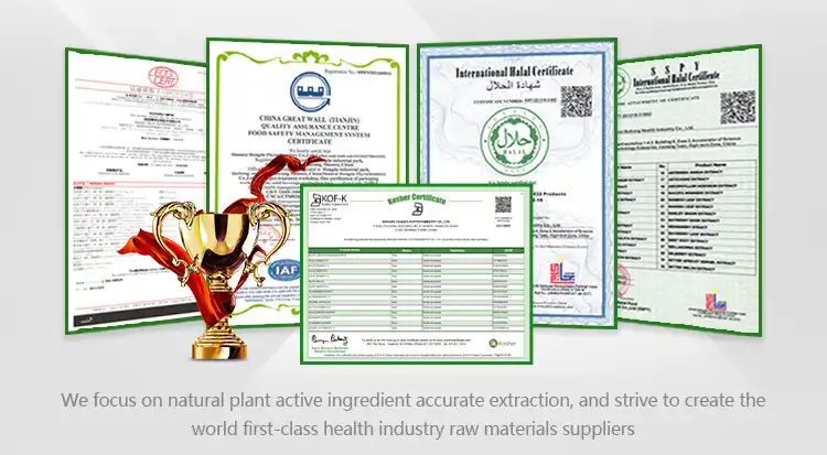 Spermidine Powder certificates Spermidine Powder certificates